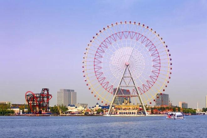 一半城古典江南婉约完美融合现代都市繁华凯发k8国际厅登录苏州金鸡湖：一半湖水(图4)
